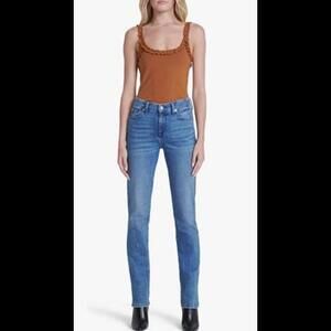 (26) NWT 7 For All Mankind Kimmie Straight-Leg Jeans, Sz24